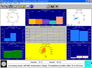 WeatherLink software